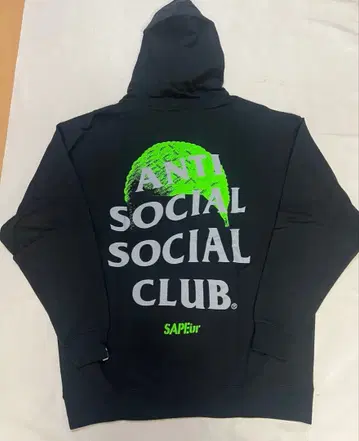 ANTI SOCIAL SOCIAL CLUB 후드티 블랙