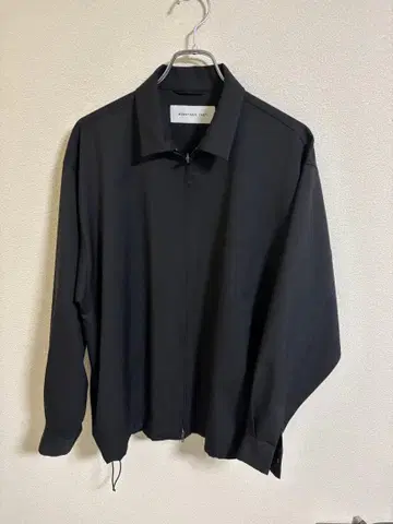 MINOTAUR W ZIP SHIRT BLOUSON BLACK