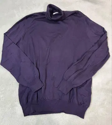 Gran Sasso 터틀넥 스웨터 사이즈 표기 56