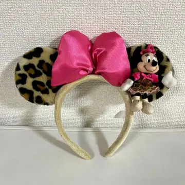 미니 마우스 레오파드 무늬 머리띠