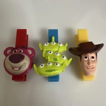 토이 스토리 캐릭터 클립 세트
