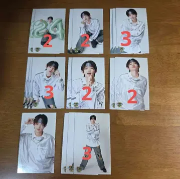 아카시 리쿠 바이브 미니 브로마이드 화이트 의상 18점