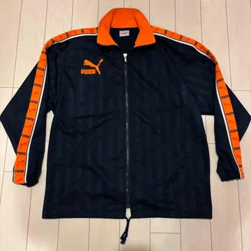 PUMA 네이비/오렌지 저지 세트 M