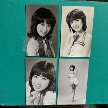 이토 란 흑백 포트레이트 사진 4장 세트