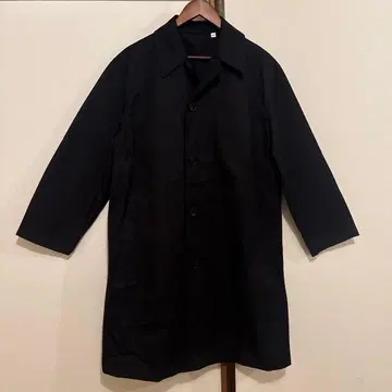 [ 새상품급 ] 유니클로 UNIQLO U 스텐카라 코트 블랙 S