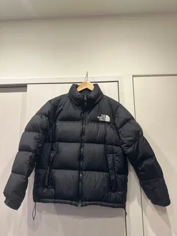THE NORTH FACE 블랙 다운 자켓 눕시