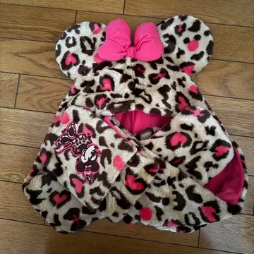 미니 마우스 레오파드 무늬 머플러 팬캡