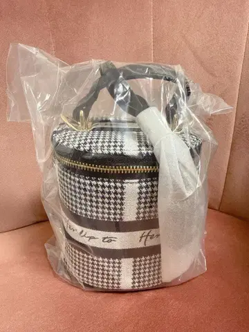 HLT Jacquard Mini Vanity Bag silver