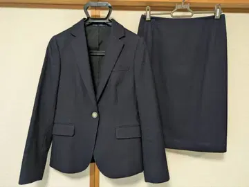 [ 상3호 하5호 ] LES MUES 네이비 겨울용 스커트 수트