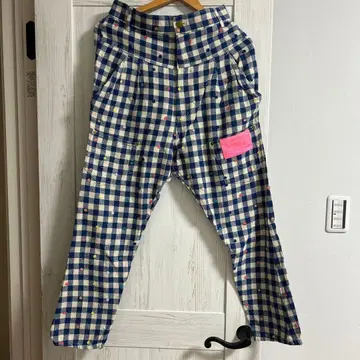 메르시보쿠 체크 도트 사루엘 사이즈 1