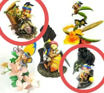 곤충 이야기 애벌레 해치 카이요도 비넷 피규어 2종 세트 타카라