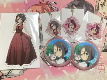 유키 유나는 용사다 유키 유나 아크릴 스탠드 아크릴 키링 캔뱃지