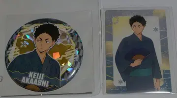 아카아시 케이지 하이큐!! 위크 캔뱃지 클리어 카드