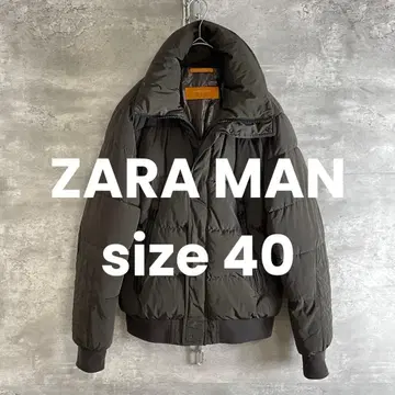 [ 새상품급 ] ZARA MAN 다운 자켓(충전솜) 다크 브라운 40
