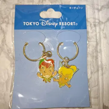 도쿄 디즈니 리조트 피터팬 팅커벨 키체인