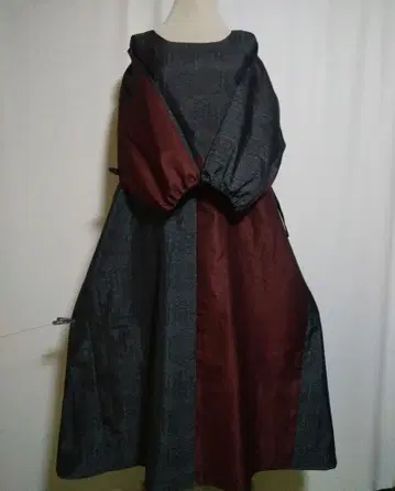 기모노 리메이크 / 돌먼 소매 / 원피스 프리 사이즈