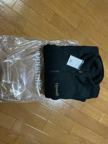 Opststuff 블랙 플리스 자켓 L 사이즈