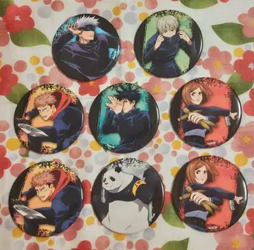 주술회전 TSUTAYA MAPPA 배지 8개