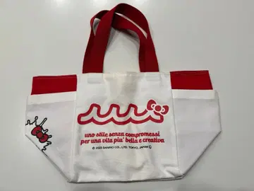 HELLO KITTY meets muta MARINE 에코백 화이트