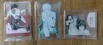 제일복권 데스노트 G상 아크릴 스탠드 3종 세트