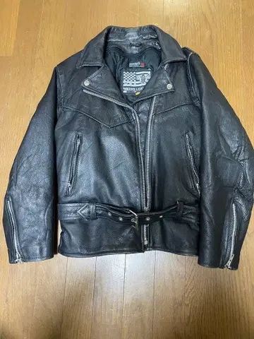 Biker's Leather 더블 라이더 자켓 소가죽 쇼트 기장