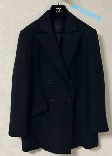 anuans 미들 길이 더블 자켓