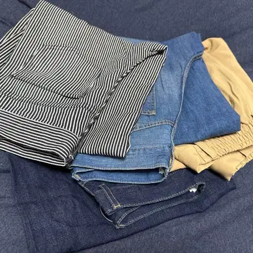 LEPSIM(렙심) 여성 팬츠 4종 세트 베이지 데님