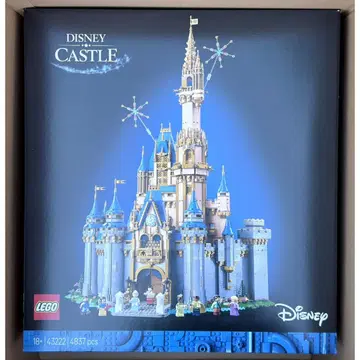 미개봉 새상품 레고 LEGO 43222 디즈니 신데렐라 캐슬