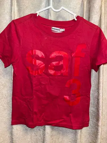 safarispot 핑크 그래픽 T셔츠