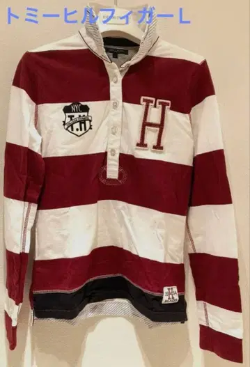 타미힐피거 긴팔 피케 셔츠 L