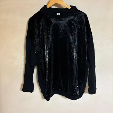 베타멘 블랙 후드 부착 트레이닝복