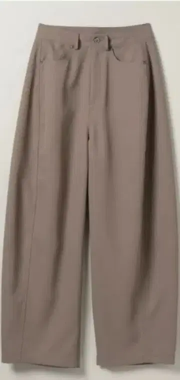 JEANASIS 배럴 레그 트윌 팬츠 S