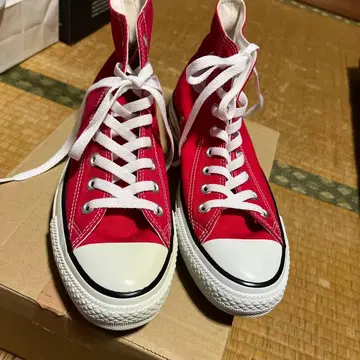 컨버스 올스타 레드 하이컷
