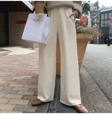 BLATE 러프 팬츠 귀중! 롱 기장