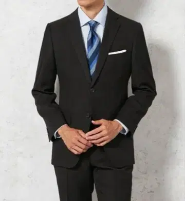 [ 미사용 ] 수트 Y6 스트라이프 블랙 연중무휴