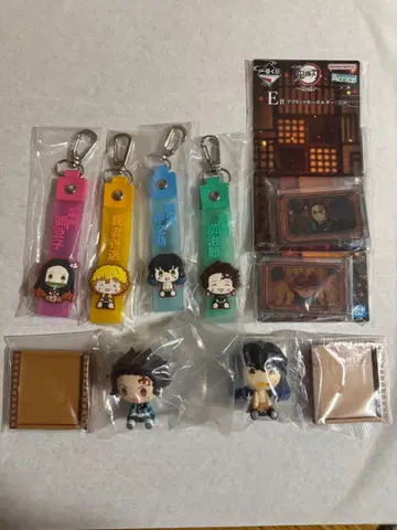 귀멸의 칼날 제일복권 쵸코놋코 세트 탄지로 이노스케 네즈코 젠이츠