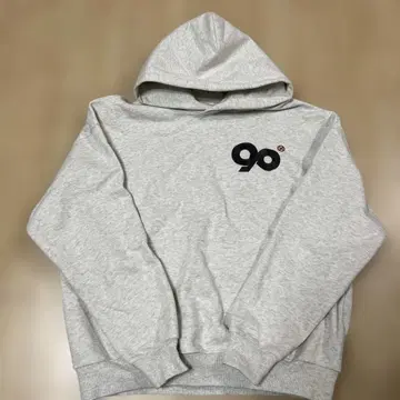 9090 NINETY NINETY 그레이 후드티 M 사이즈