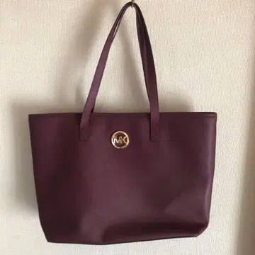 [ 마이클코어스 ] MK 와인 레드 토트백