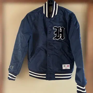 HUF 크래커잭 새틴 베이스볼 자켓