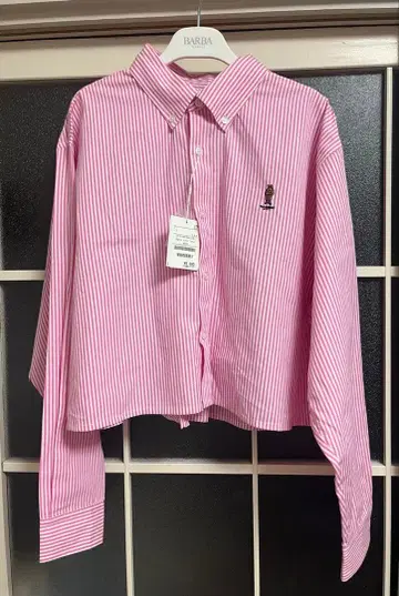 FREAK'S STORE 별주 원포인트 크롭 셔츠 Teddy Bear