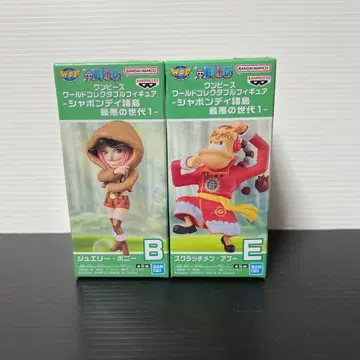 원피스 월드 컬렉션 피규어 주얼리 보니 스크래치맨 아푸