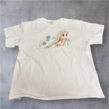 그날 본 꽃의 이름을 우리는 아직 모른다 멘마 T셔츠 그꽃