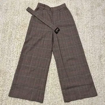 [ PROPORTION BODY DRESSING ] 체크 무늬 팬츠 하의