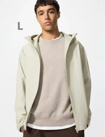 유니클로 UNIQLO 블록테크 후드티/3D컷