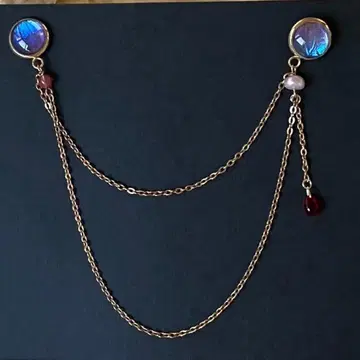 모르포 나비 W 핀즈