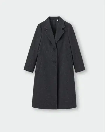 GU 코지 멜톤 테일러드 코트 XL 다크 그레이