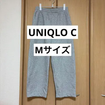 [ UNIQLO ] 맨투맨 와이드 팬츠/표시 사이즈 M 사이즈 그레이