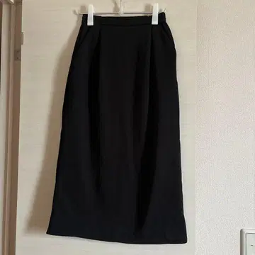 택 포함 쿠튀르 속기모 타이트 스커트 블랙