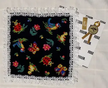 페이 x 근자와 레이스 손수건 하이지 블랙