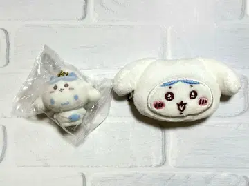 치이카와 산리오 시크릿 헤어 클립 시크릿 플로키 마스코트 참